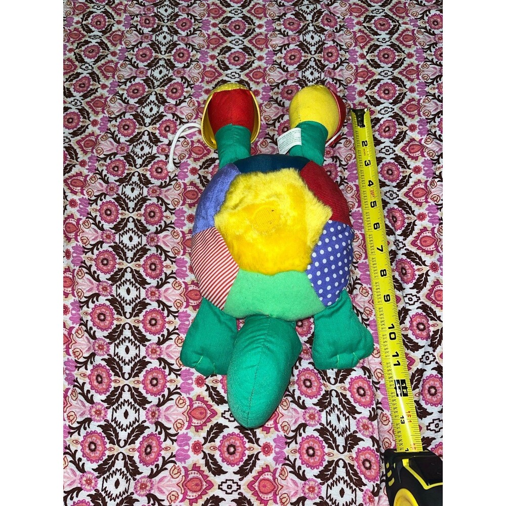 1989 Avon Tommy Teaching Turtle activity Plush Toy